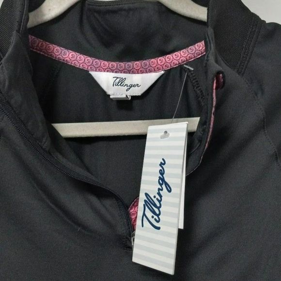 NWT Tillinger Men's FIVE IRON GOLF Quarter Zip Pullover Shirt Size XXL - Picture 3 of 6